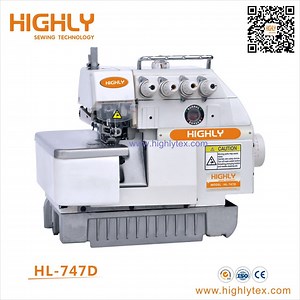 [Hot Item] Direct Drive High Speed Siruba Four Thread Overlock Sewing Machine