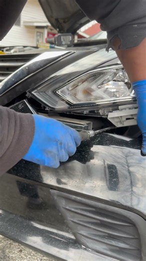 Harbor freight, socket, extender, and warrior magnet Socket 10MM socket X bit install headlight