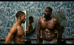Steven G. Norfleet, Terrell Carter Gay, Shirtless Scene in Beauty In Black
