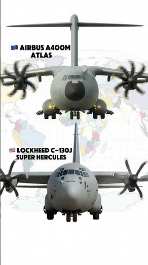 A400M vs C-130J – Tactical Airlifters Face Off