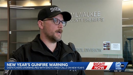Local law enforcement agencies are warning: don't ring in the new year by firing a gun. In 2024, a bullet went through a Glendale home, missing a sleeping child's crib by inches. WISN 12 NEWS | Kendall Keys