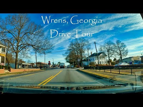Wrens, Georgia - Drive Tour | 4K USA
