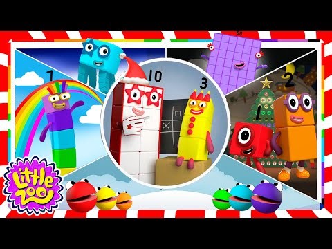 Boxing Day Delights with the Numberblocks 🎁 | Learn to Count for Kids | Numberblocks