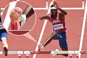 Olympic controversy over 'super shoe' which acts like 'trampoline' leading world records tumbling