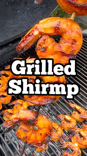Grilled shrimp made incredibly easy 🍤🔥 Take your favorite shrimp, peel and devein them. I used black tiger shrimp. Shrimp dry out pretty quickly on the grill so a marinade makes this easier. @trybachans Miso is absolutely perfect for this. I marinated these for 2 hours. Skewer the shrimp and grill directly over the fire. Flip when the shrimp get some color. These shrimp will only take a few minutes to cook. Such incredible flavor and so easy to make. #grilling #seafood #hookedonbbq | Hooked on