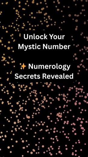 Unlock Your Mystic Number. #soulpurpose #astrology #ourmysticuniverse #numerology, #mysticism