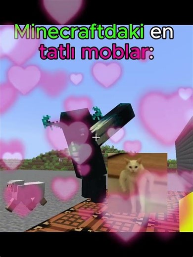 MİNECRAFT'DAKİ TATLI MOBLAR⛏💎 #keşfetbeniöneçıkar #minecraft #kesfeteyyiz #minecraftshorts