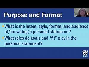 Personal Statement & CV Writing Workshop | CUNY SPS
