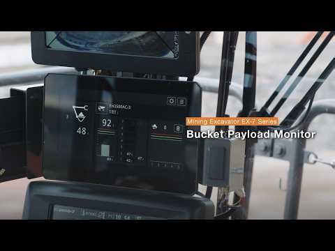 Bucket Payload Monitor for Mining Excavator EX-7 Series