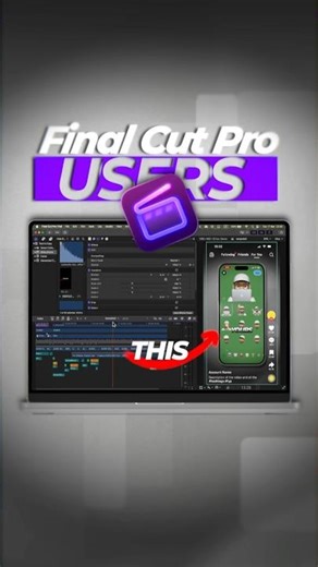 Final cut users you're now able to make the vertical workspace 🤩😁 #finalcutpro #finalcut