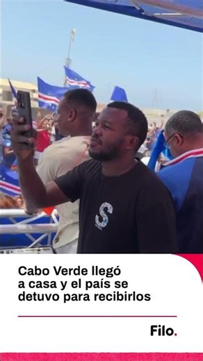 Cabo Verde volvió a casa y fue recibido como campeón: miles de personas en las calles y homenaje