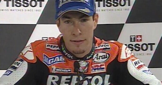 Nicky HAYDEN after race