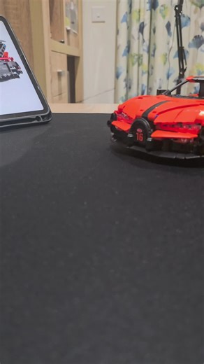 Lego Technic Bugatti Chiron Full Build Overview