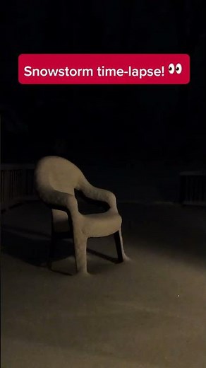 Blizzard 2026 time-lapse