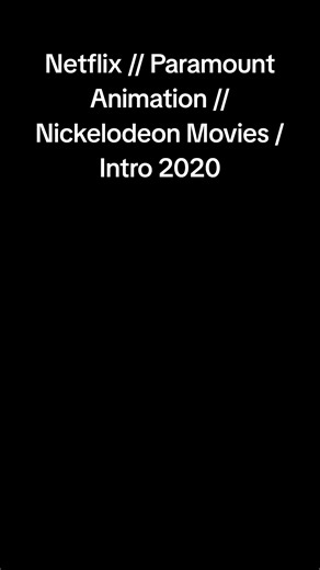 Netflix // Paramount Animation // Nickelodeon Movies / Intro 2020 #netflix #paramount #nickelodeon #2020 #spongebob