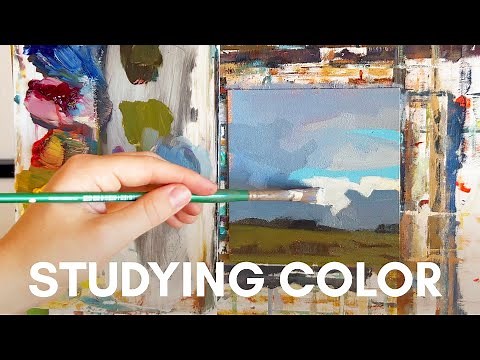 Color studies for better painting ◇ Improve your painting with color studies