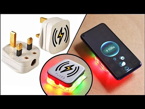 Amazing Wireless Charger - DIY 3 Pin Plug Top Wireless Charger