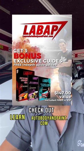 🔥 PRO TIP: How To Spray RAW Plastic Trim (Satin or GLOSS) 🔥 Plastic fails when prep is wrong. The key is proper cleaning, adhesion promoter, and correct flash times — that’s how you get long-lasting satin or gloss finishes. 👉 Learn the exact prep, products, and spray order step by step: 🔗 learnautobodyandpaint.com 👉 The right spray guns & lighting help you see coverage on plastic: 🔗 zoolaa.com 💬 Save this & drop your questions below 👊 #autobodypaint #autobodywork #plastictrim #sprayguns 