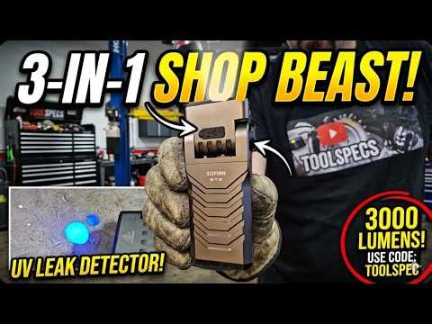 Sofirn ST2 Review: 3000 Lumen 3-in-1 Mechanic's Light (Torture Tested!)