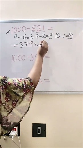 Mental Math Trick; Subtract from 1000 in Seconds! 🤯