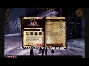 Dragon Age: Origins - MAX Attributes / Unlimited Stat Points Glitch