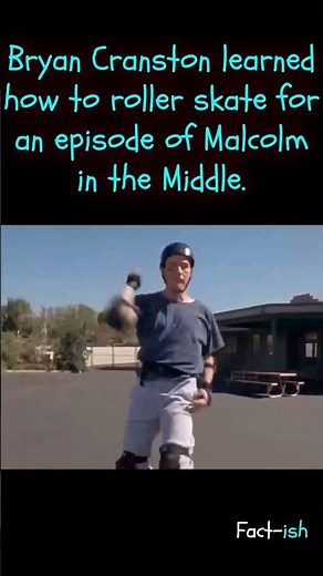 Bryan Cranston learned how to roller skate #bryancranston #tv #shorts