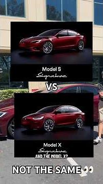 Tesla Signature Series: Model S vs Model X They’re NOT The Same 👀