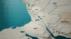 clip-3423047949-3d-animated-israel-stylized-physical-terrain-map