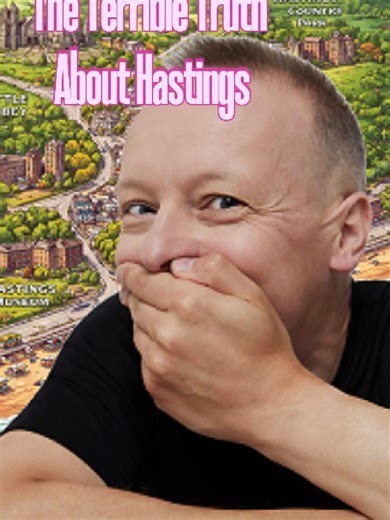 The terrible Truth about Hastings, filmed live at @forgecomedyclub Brighton 2026 Yes, they invented the TV - but this is why! My favourite ad-lib of 2026 so far... thankfully recorded by another act at the back. Thanks @lesliegoldcomedy! #comedy #ukcomedy #standup #hastings #sussex #brighton #eastsussex #rye #television #inventions #inventors @funnythatcomedy