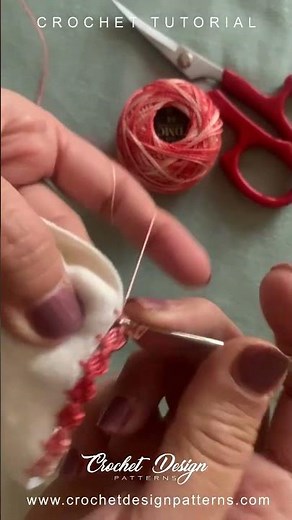 Mini border: new crochet tutorial for beginners