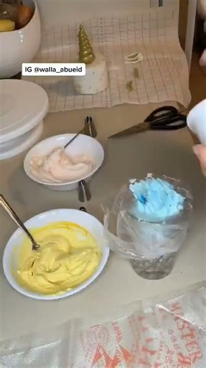 The unicorn cake - never gets old! @#learnfromme #MyOrder #satisfying #foodtiktok