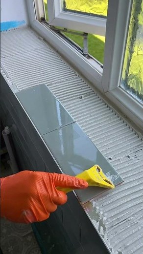 How To Tile A Bathroom Window Cill?