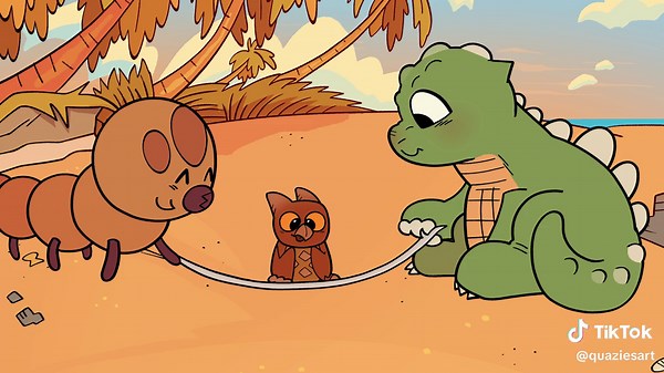 Rodan Jr! #rodan #mothra #littlegodzilla #kaiju #monsterverse #animation #cartoon #2danimation #monster