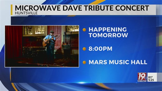 Microwave Dave tribute concert | March 26, 2026 | News 19 at 5 p.m.
