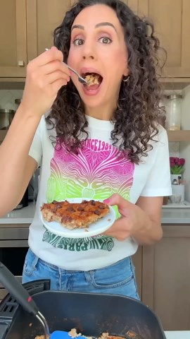 Air fryer oatmeal | Baked-style oats made fast