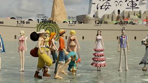 海贼王各人物身高对比