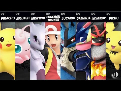 Super Smash Bros. Ultimate - Pokémon Battle in Final Destination