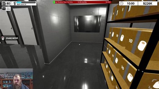 Starting with Mall Sim then Minecraft | !Fractal | !T3