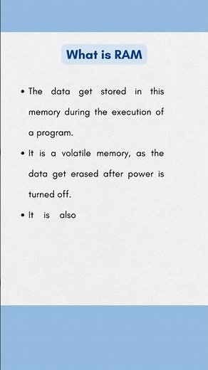 What is RAM (Random access memory) | Computer Fundamentals |