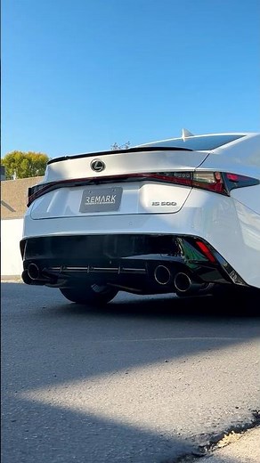 The Absolute Easiest way to obtain a throaty exhaust sound on your Lexus IS500! #remarkexhaust