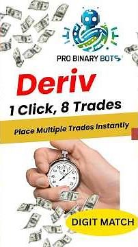 Place Multiple Trades at Same Time on Deriv #algotrading #deriv #programming #change #derivapi