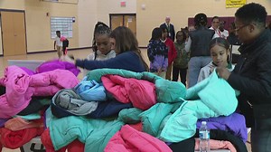 Elementary school kids get free winter coats