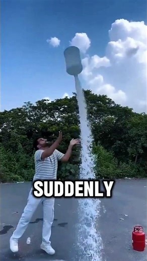 What makes an ordinary bottle turn into a rocket?