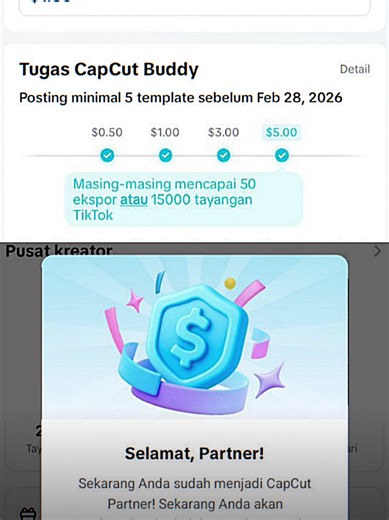 jgn lupa aktifkan fitur Autopublish template pro nya ya guyss, biar gaji dicapcut makin gacorr🤫 #CapCut #creatorcapcut #gajicapcut #capcutbuddy