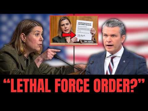 Slotkin DESTROYS Hegseth After He Asks: "Did You Order LETHAL FORCE On Protesters?" | He FROZE