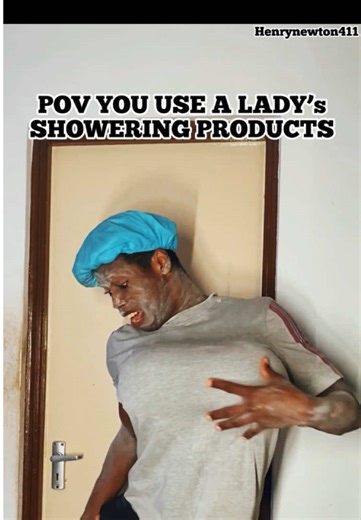POV you use a lady’s showering products w/ @Saida_ismile #henrynewton411 #henrynewton #henry_newton_411 #theunderatedgoat