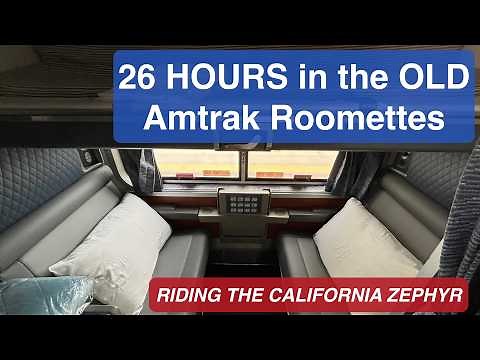 Amtrak Roomette Trip Report | California Zephyr from Chicago to Colorado