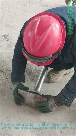Pipe Liner Installation: Securing a Liner Inside Metal Pipe