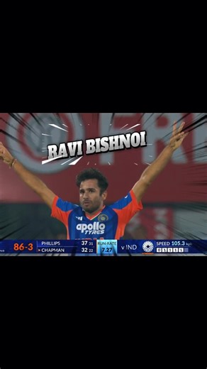SPARTANS CRICKET ACADEMY 🏏🌏 on Instagram: "Bishnoi Brilliance 🔥 Ravi Bishnoi — Yesterday’s match wickets highlight. 🎥 Video Courtesy: BCCI & Disney+ Hotstar (All rights reserved to the original creator)"