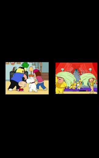pleaklys compared to griffins sing family guy intro in reverse